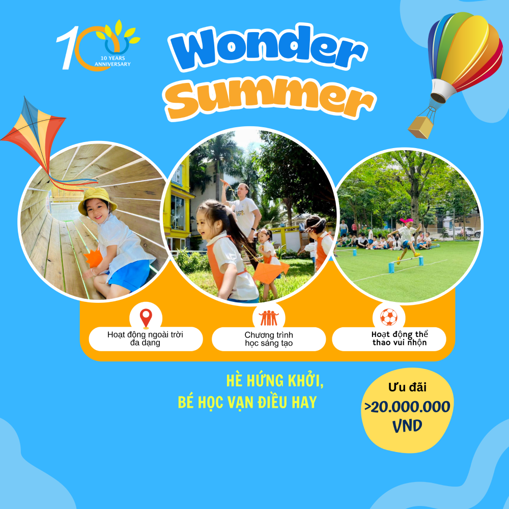 Wonder Summer – Hè hứng khởi, học vạn điều hay